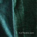 Tessuti di velluto coreano smeraldo Tessuto scamosciato per cappotto di moda